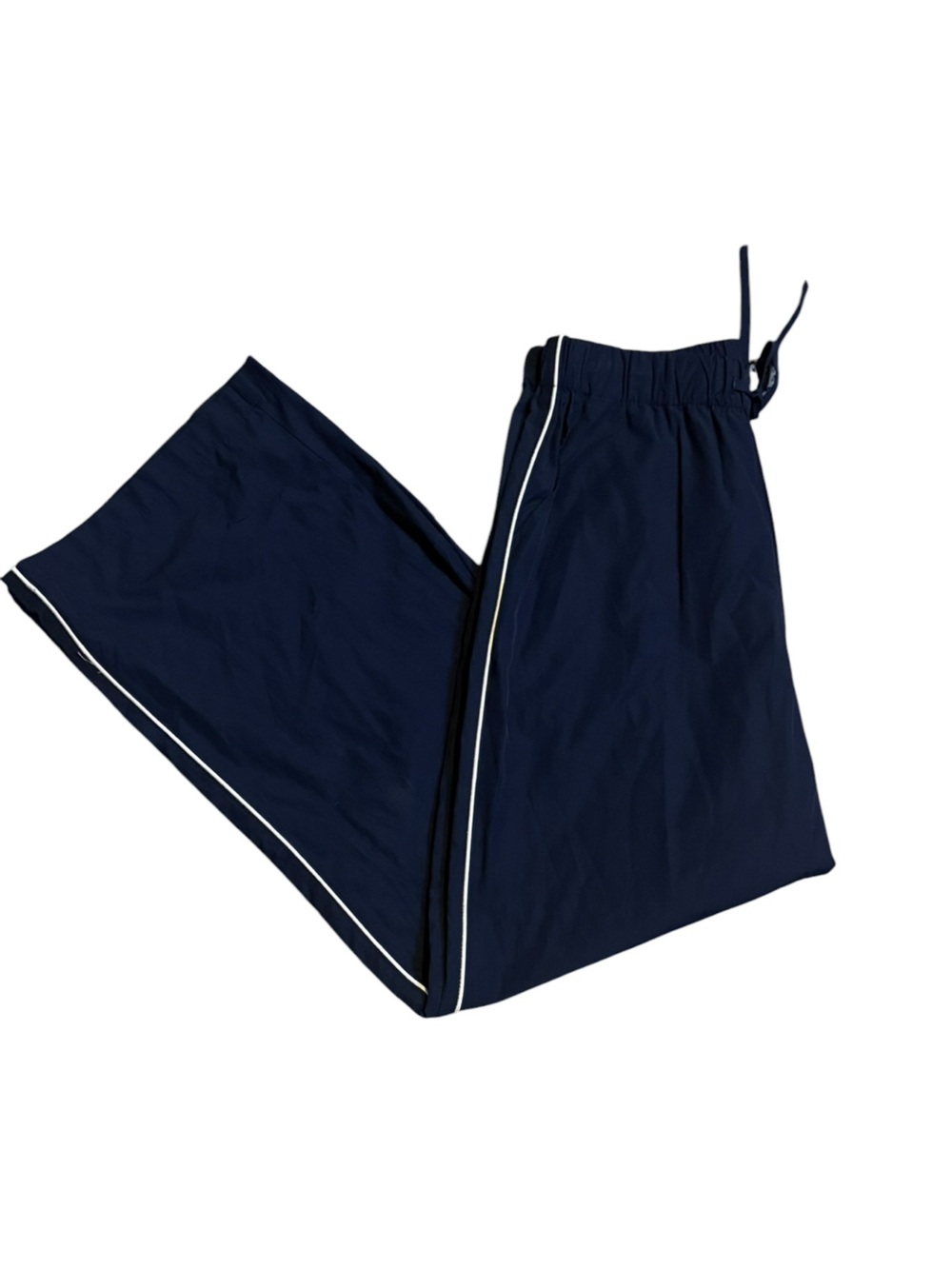 Wild Fable Navy Wide Leg Track Pants with Contrast Piping Size XS - Picture 5 of 7